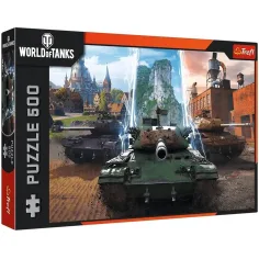 World of Tanks - Čas za akcijo! - 500 delni puzzle - Trefl