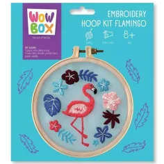 WowBox: Vezenje komplet s flamingo vzorcem