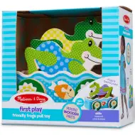 Žabje tekmovanje lesena vlečna igrača - Melissa &amp; Doug