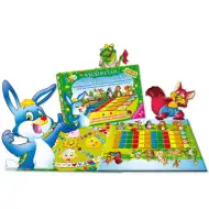 Zajčje tekmovanje in Človek ne jezi se Razvojna družabna igra - D-Toys V MADŽARŠČINI