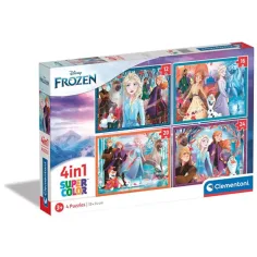 Ledena kraljestva 2. 4 v 1 puzzle - Clementoni