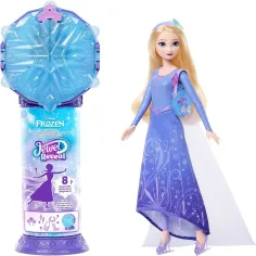 Zamrznjena: Zamrznjeni kristalni presenečenje - Elsa v obleki Zamrznjena 2 - Mattel