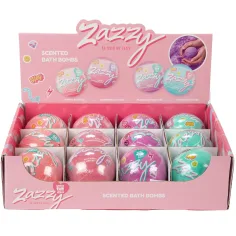 Zazzy: Dišeča kopelna bomba v različnih vonjih in barvah 1 kos