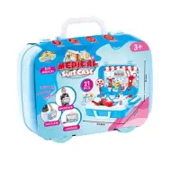 Zdravniški voziček v kovčku z dodatki