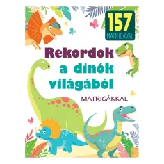 Zgodovinske knjige o dinozavrih z nalepkami