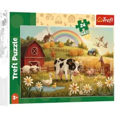 Živali na kmetiji 24-delni Maxi puzzle - Trefl slika 1