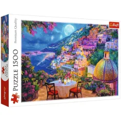 Zmenek v Positanu - 1500 delni puzzle - Trefl