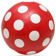 Žoga s pikicami mat 11cm