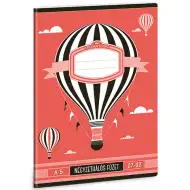 Zvezek karo A5 Zračni balon