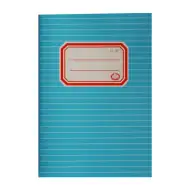 Zvezek s črtastimi listi A5 21-32 Harmonija