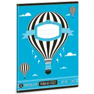 Zvezek s črtastimi listi A5 za 2. razred, Zračni balon