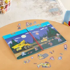 Zvezek s ponovno uporabljivimi nalepkami Melissa & Doug: Tačke na patrulji Ultimate Rescue slika 3