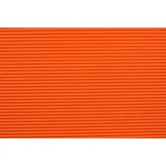 Zvitek oranžnega dekorativnega 3D valovitega papirja B/2 50x70cm slika 2