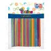 100-delni komplet barvnih lesenih paličic 4x10mm