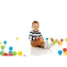 100 pisanih žog v mreži - D-Toys