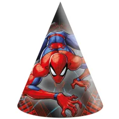 6-delni set Spider-Man party klobukov