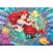Ariel mala morska deklica 2 v 1, 48-delni puzzle in pobarvanka 35x25 cm - Lisciani