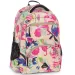 Ars Una: Beach flowers cvetlični ergonomski šolski nahrbtnik, 33x45x24 cm