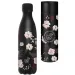 Ars Una: Flowery Black dvostenska kovinska steklenica v darilni embalaži 500 ml