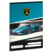 Ars Una: Lamborghini modra črtasta zvezek za 2. razred A/5