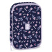 Ars Una: Navy Bloom večnadstropna peresnica 15,5 x 22,5 x 4,5 cm