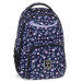 Ars Una: Navy bloom AU-6 šolska torba, nahrbtnik 34x45x26 cm