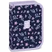 Ars Una: Navy bloom cvetlična zložljiva napolnjena peresnica 12,8x19,3x3,6 cm slika 1