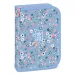 Ars Una: Pearl Blossom modra zložljiva napolnjena peresnica 12,8×19,3×3,6 cm slika 1