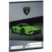 Ars Una: Zeleni kvadriran zvezek z motivom Lamborghini A/5 27-32