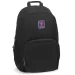 Ars Una: dekliški črno-vijoličen Cordura šolski nahrbtnik AU-14 32x51x25cm