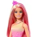 Barbie Dreamtopia: Princeska lutka v roza obleki s metulji - Mattel