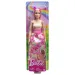 Barbie Dreamtopia: Princeska lutka v roza obleki s metulji - Mattel