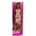 Barbie: Fashionista stilska lutka v karirani, cvetlični obleki - Mattel