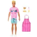 Barbie skrivnosti: Plažni detektivi – Ken lutka s pripomočki – Mattel