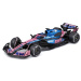 Bburago: Alpine A525 Gasly F1 (2025) dirkalni avtomobil, kovinski model v merilu 1/43 (Pierre Gasly #10)