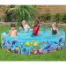Bestway: Fill N Fun™ Odyssey otroški bazen s trdimi stenami z morskim vzorcem Ø 244 x 46 cm