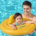Bestway: Swim Safe - Trojno obročni sedež za dojenčke, plavalni obroč, 69 cm