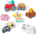 Blockables: Kmetija, lesena gradbena igrača - Melissa &amp; Doug