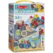 Blockables: Lesena gradbena igrača – vozila - Melissa & Doug slika 1