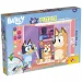 Bluey 2-v-1 60-delni puzzle in pobarvanka 50x35 cm - Lisciani