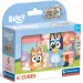 Bluey 6-delni komplet kock - Clementoni