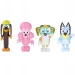 Bluey: Bluey in prijatelji, komplet 4 igralnih figuric