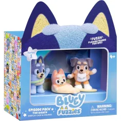 Bluey Fuzzies epizoda 3-delni komplet - Plaža slika 1