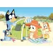 Bluey na počitnicah 2 v 1, 24-delni Eco maxi puzzle in pobarvanka 70x50 cm - Lisciani