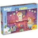 Bluey večerna pravljica 2 v 1, 24-delni puzzle in pobarvanka 35x25 cm – Lisciani