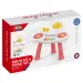 Bobnarski set z klavirjem v roza barvi