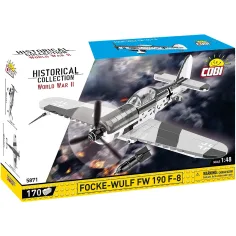 COBI: 2. svetovna vojna Focke-Wulf FW 190 F-8 sestavljivi komplet (5871) slika 1