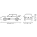 COBI: Audi Quattro 1980 beli avto komplet za sestavljanje (24665) slika 4