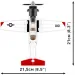 COBI: Beechcraft T-6 Texan II rdeče-bela konstrukcijska igrača (26625)
