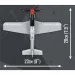 COBI: Gradbeni set letala Mustang P-51D "TOP GUN: Maverick" (5847)